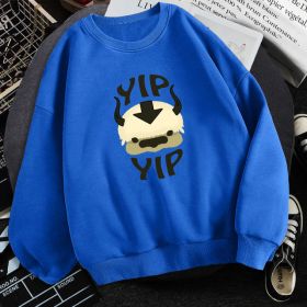 Man New Fleece Sweatshirts Avatar The Last Airbender (Option: 02.Blue-L)
