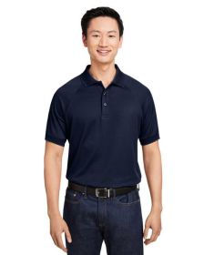 Men's Charge Snag and Soil Protect Polo - SAFETY YELLOW - 5XL (Color: DARK NAVY, size: 2XL)