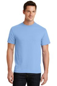 Port & Company Core Blend Tee PC55 (Color: Light Blue, size: L)