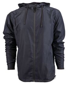 Burnside B9754 Lightweight Windbreaker (Color: Navy, size: M)
